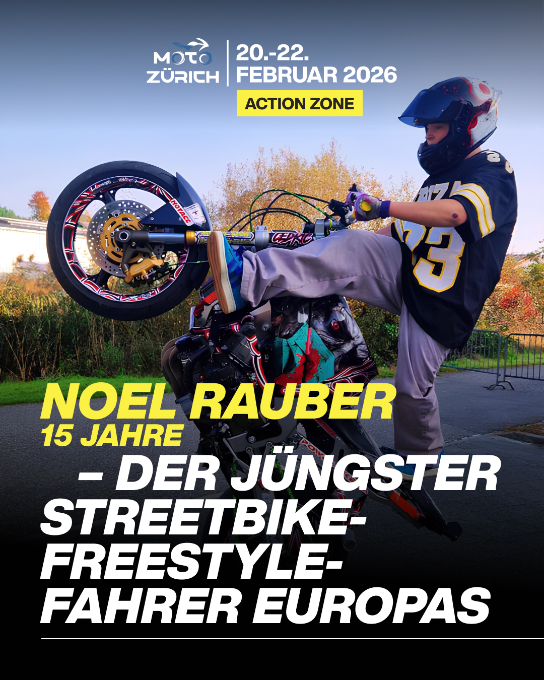 STREETBIKE FREESTYLE SHOW VON NOEL RAUBER